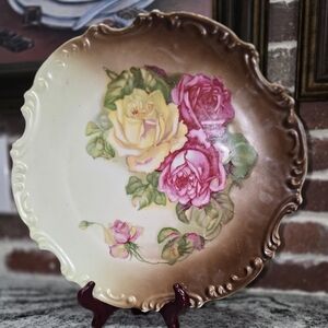 Antique Zen Scherzer Bavaria Wall Plate